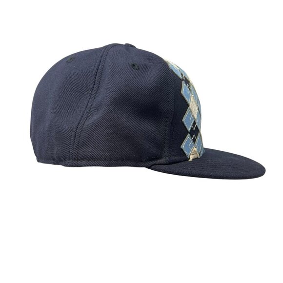 Pittsburgh Pirates Argyle New Era Fitted MLB Baseball Hat Cap 7 1/4 100% Wool - Picture 4 of 12